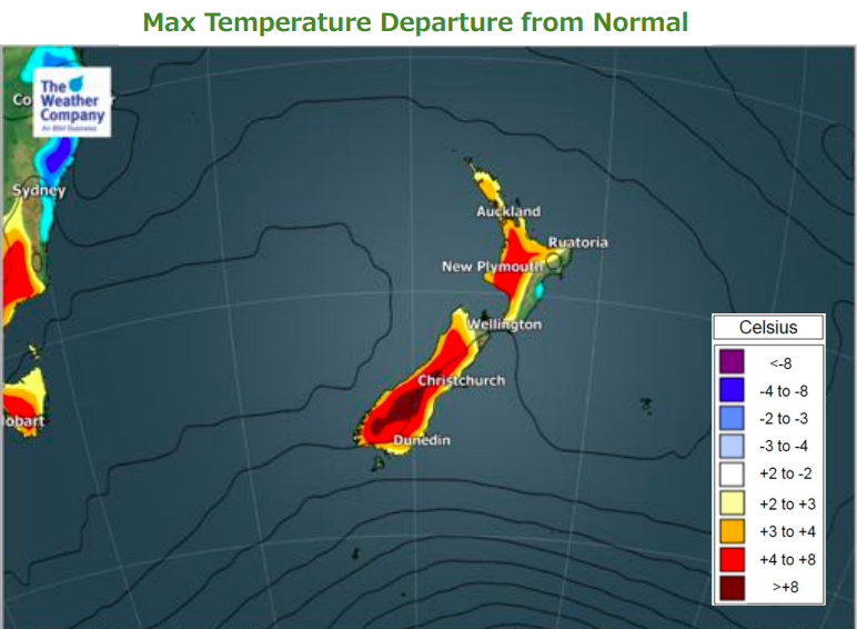 Rainfall accumulation maps for this Weekend & Weds + temperature map